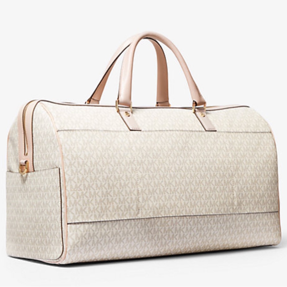Michael Kors Cream and Pink Travel Bag - Picture 4 of 5